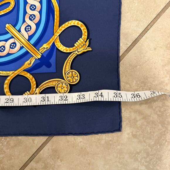 Hermes Bride De Cour Silk Scarf - Picture 7 of 8